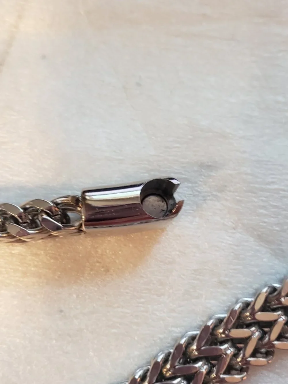 NWT Avon Studio 1886 Men's Stainless Steel Braided Chain Bracelet 8.5